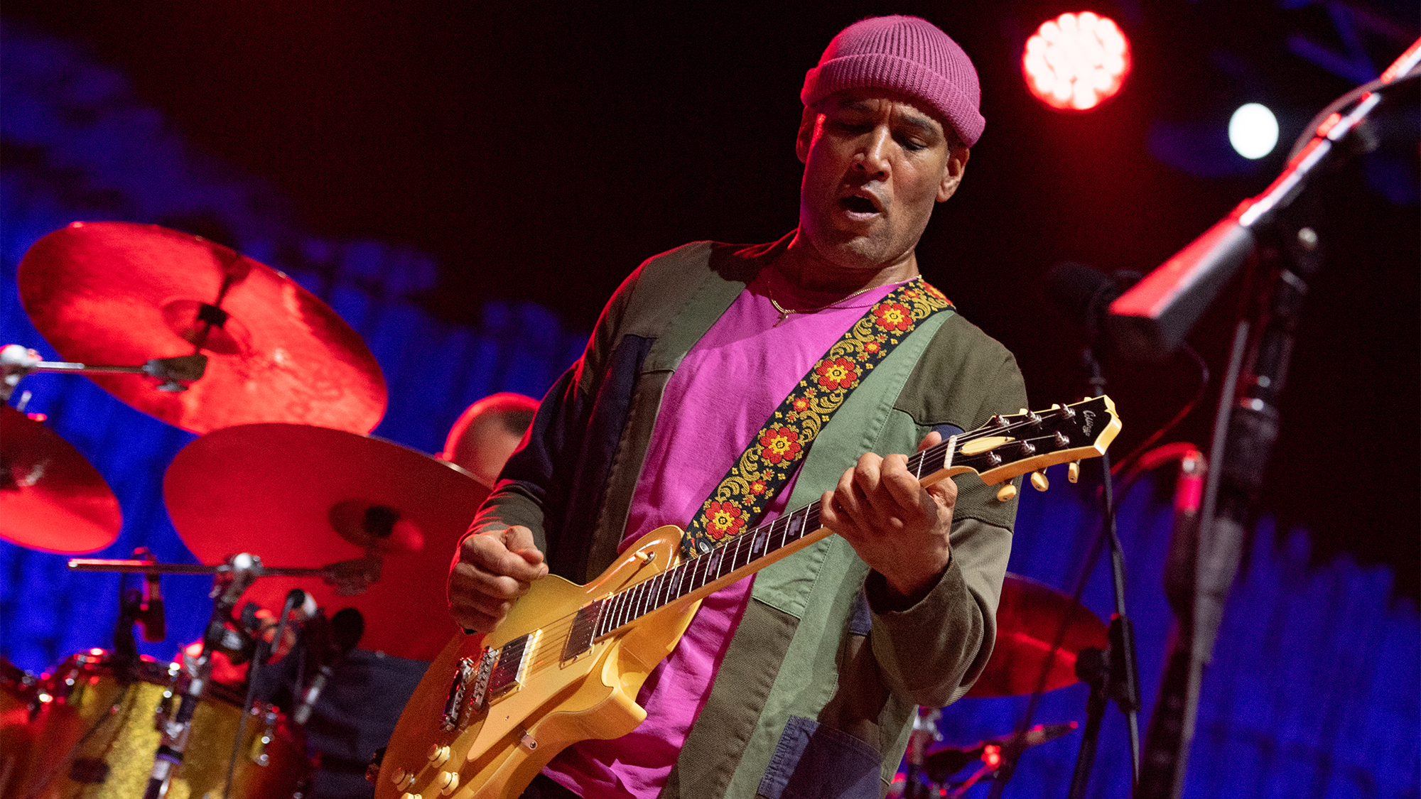 Ben Harper & The Innocent Criminals perform at Parco dei Suoni on August 09, 2022 in Oristano, Italy. 