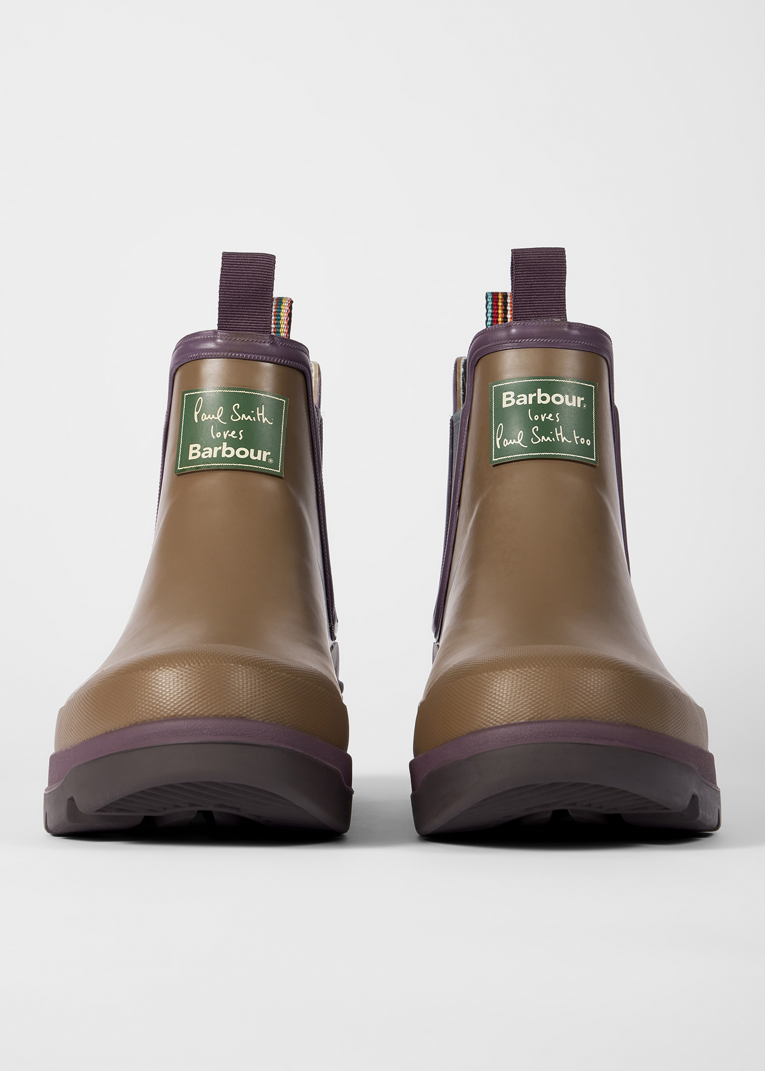 an image of the Paul Smith Loves Barbour collection