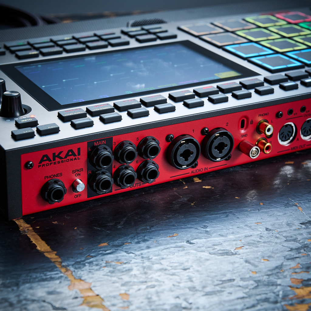 Akai MPC Live III rear panel