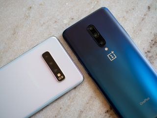 OnePlus 7 Pro and Galaxy S10+