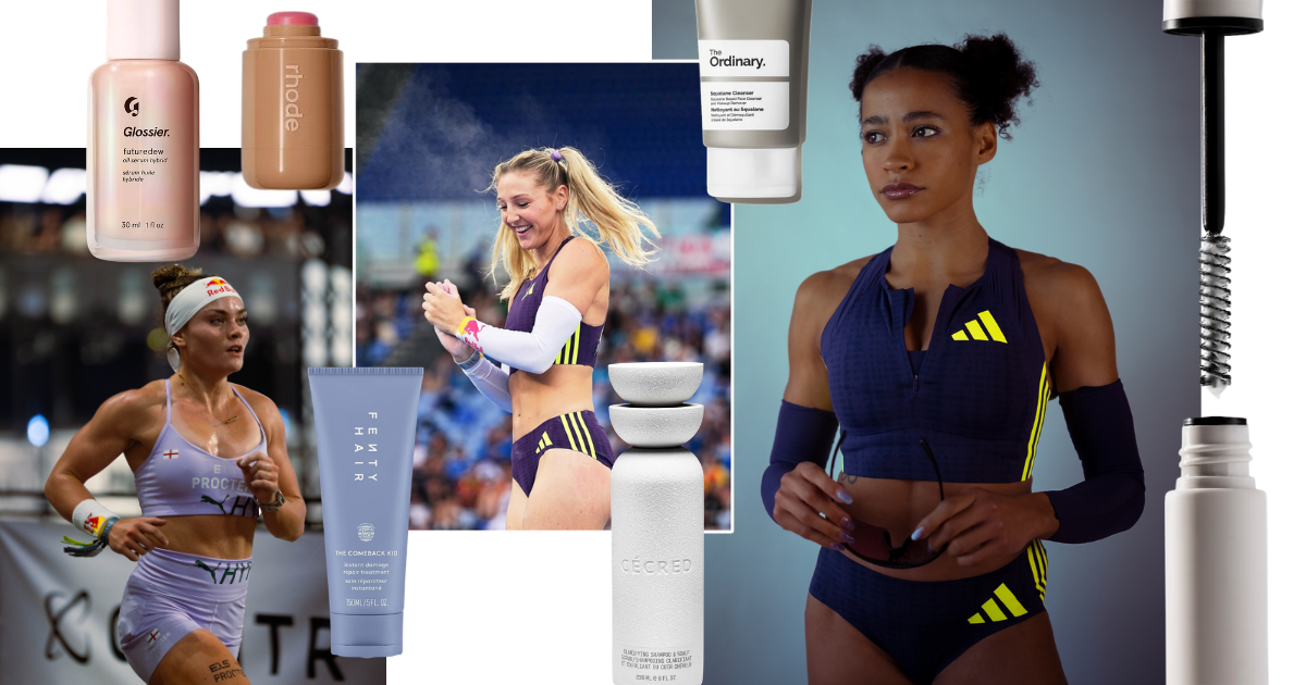 Long-Wear Beauty Products worn by top athletes