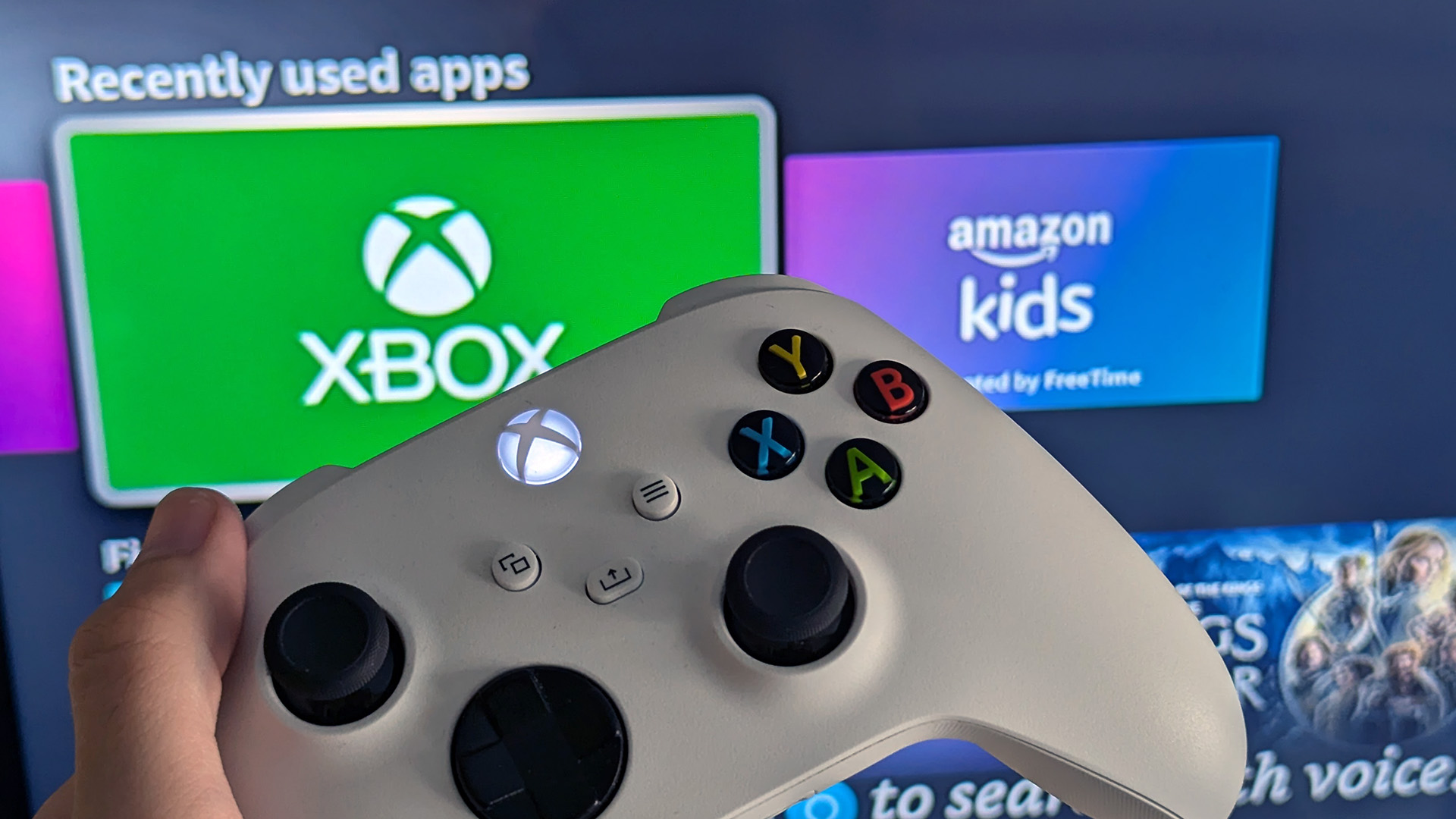 Xbox controller with Amazon Fire Stick 4K