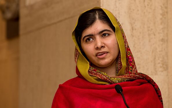 Malala Yousafzai.