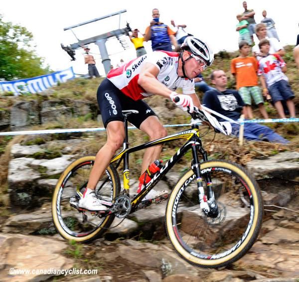 Roger Walder (Switzerland) was among the fastest starters.