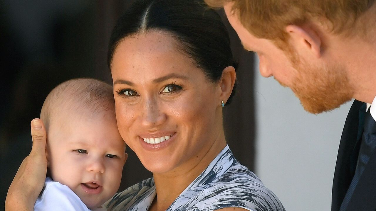 Prince Harry, Meghan Markle, and a baby Prince Archie