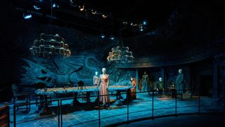 The Game of Thrones Tour costume segment shines bright with Elation solutions.