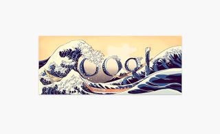 The Great Wave of Kanagawa doodle