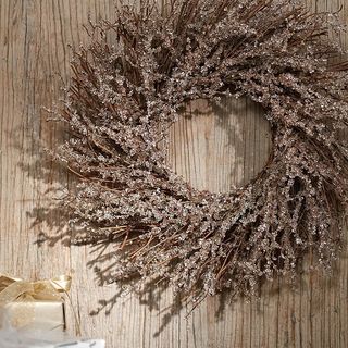 Frosted glitter wreath