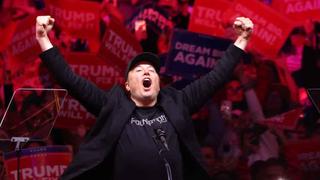 Elon Musk at Trump Madison Square Garden rally