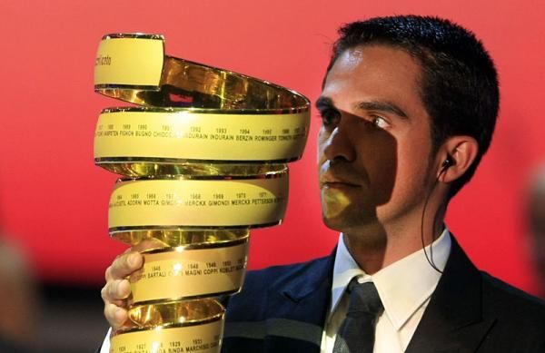 What must Alberto Contador be thinking as he remembers what it took to get his name on this trophy