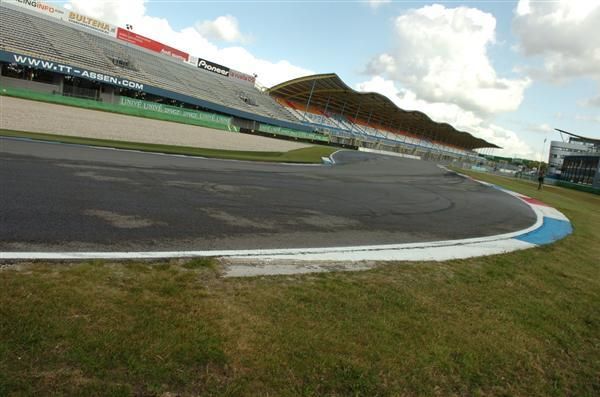 There was a bit of moisture on the track this morning