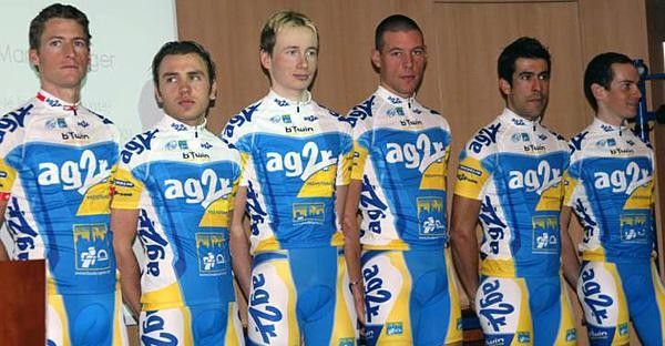 All new riders in the team for this year