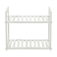 Two Tier Adjustable Shelf Rack, £19.99 at Wayfair