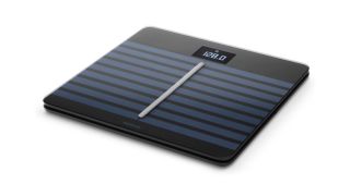 Nokia Body Cardio bathroom scales in black and blue