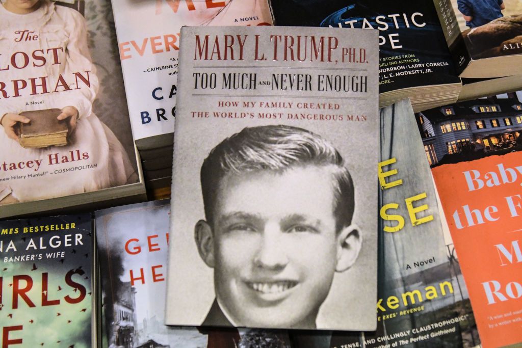 A copy of Mary Trump&amp;#039;s book.