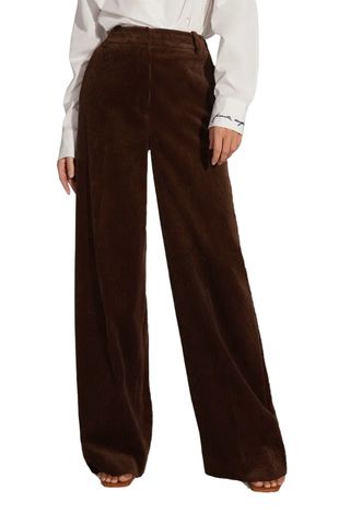 The Lana High Waist Wide Leg Corduroy Pants