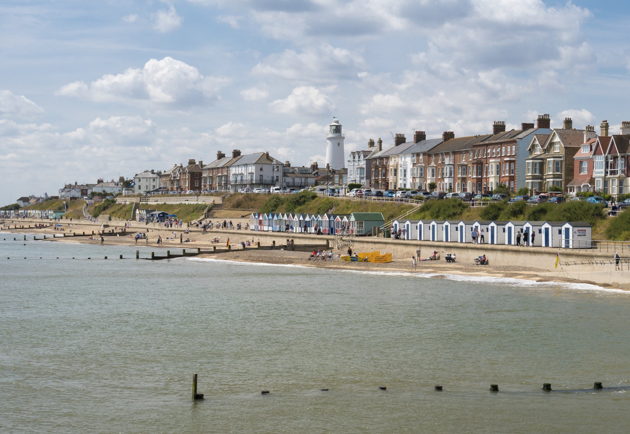 View of homes in Southwold, Suffolk