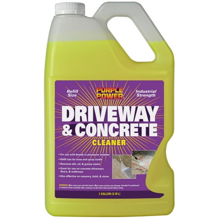 Purple Power Driveway and Concrete Cleaner Gallon