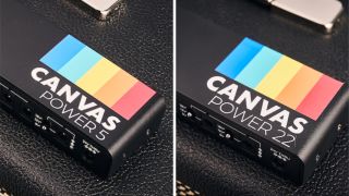 Walrus Audio Canvas Power 5 and Power 22 side-by-side