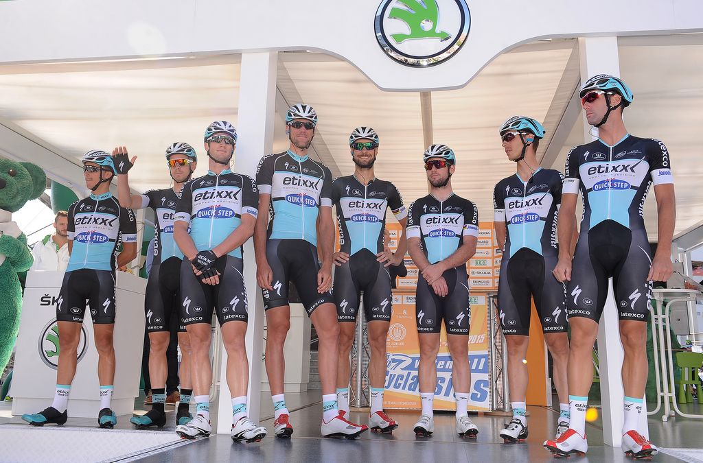 The Etixx-Quick Step team ended the race empty handed