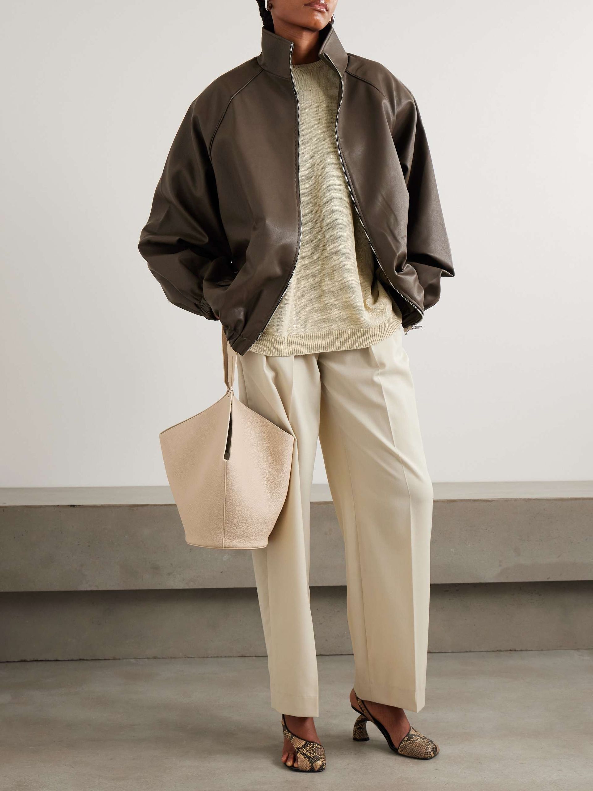 Senta Oversized Bomber Jacket