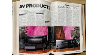 What Hi-Fi? Awards 1991 AV products spread