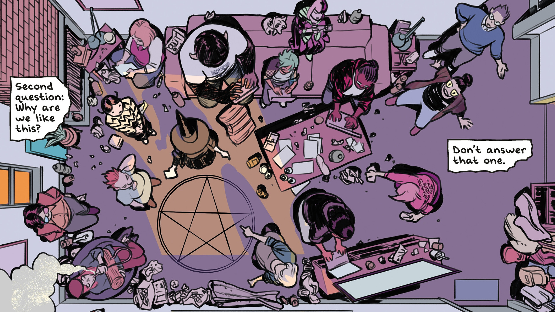 FML panel from Dark Horse series