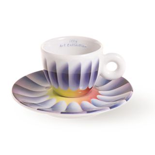 Illy Judy Chicago cups and saucer