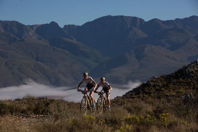 Bulls 2 (Thomas Dietch and Stephan Sahm) during stage 5