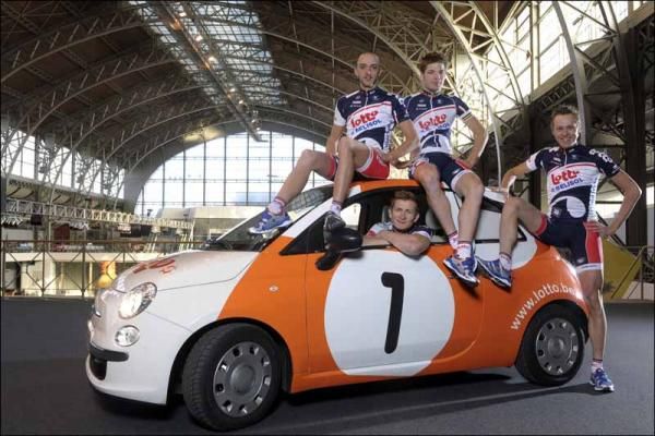 No one argued when Olivier Kaisen (Lotto Belisol) called shotgun
