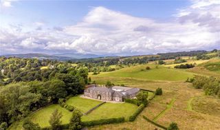 Five-bedroom house in West Dunbartonshire for sale via Savills. PR pic.