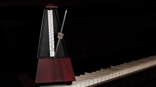 Metronome on a piano