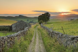 A route along the Yorkshire Dales