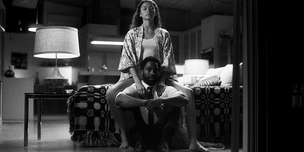 Zendaya and John David Washington in Malcolm &amp; Marie