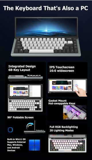 Bapaco is a keyboard that's also a PC