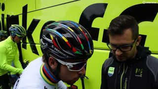 Specialized showed its new Prevail helmet to the world ahead of the Tour de France. Astana, Etixx-Quick Step and Tinkoff riders trained in the new lid in the days prior to the race