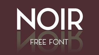 Free retro fonts: Noir