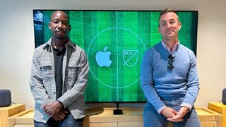 Bradley Wright-Phillips and Taylor Twellman - hosts of MLS on Apple TV