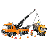 Lego Heavy-Duty Recovery Tow Truck with Crane | View at Lego-Price: - Ages: - Pieces: - Minifigures: - Item Number: 