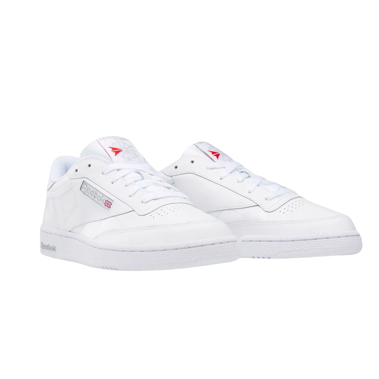 womans white trainers
