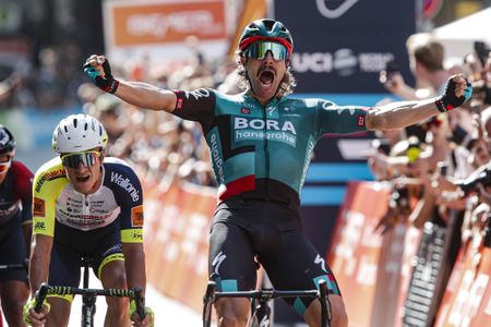 BEMER Cyclassics 2022 - 25th Edition - Hamburg - Hamburg 204,7 km - 21/08/2022 - Marco Haller (AUT - Bora - Hansgrohe) - Quinten Hermans (BEL - Intermarch&Atilde;&copy; - Wanty - Gobert Mat&Atilde;&copy;riaux) - photo Hennes Roth/SprintCyclingAgency&Acirc;&copy;2022 