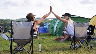 reasons you need a camping chair: festival