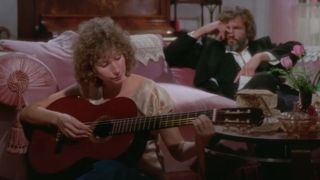 Barbra Streisand and Kris Kristofferson in A Star is Born