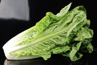 Romaine lettuce.