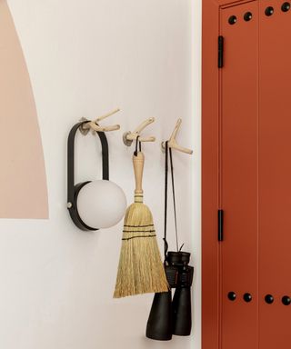 Interior tips from the stylish Menorca Experimental hotel, red painted door