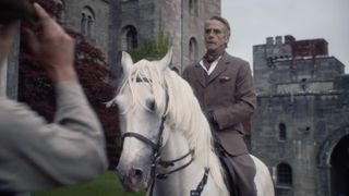 Jeremy Irons is chilling in the countryside, apparently.
