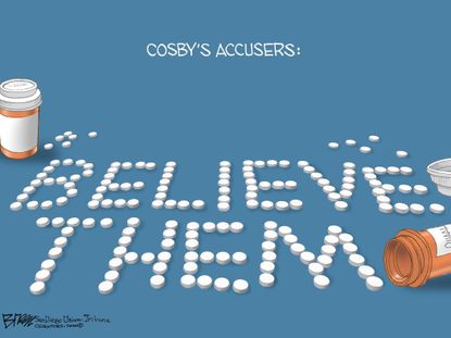 Editorial cartoon U.S. Bill Cosby