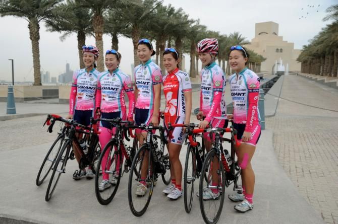 The China Chongming-Giant Pro Cycling team
