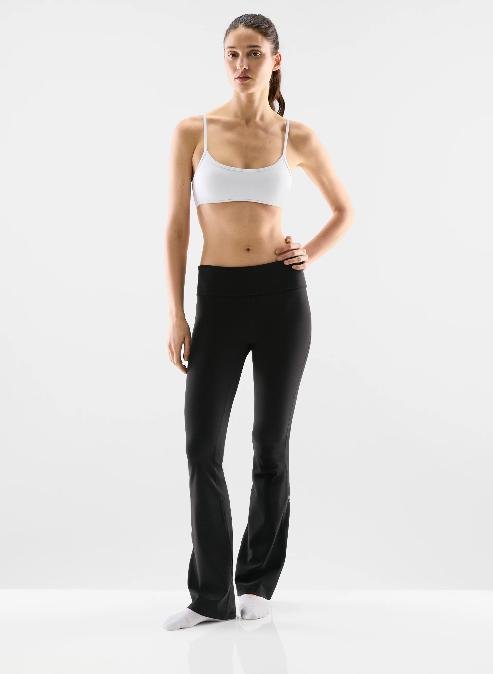Butter Foldover Flare 32" Legging