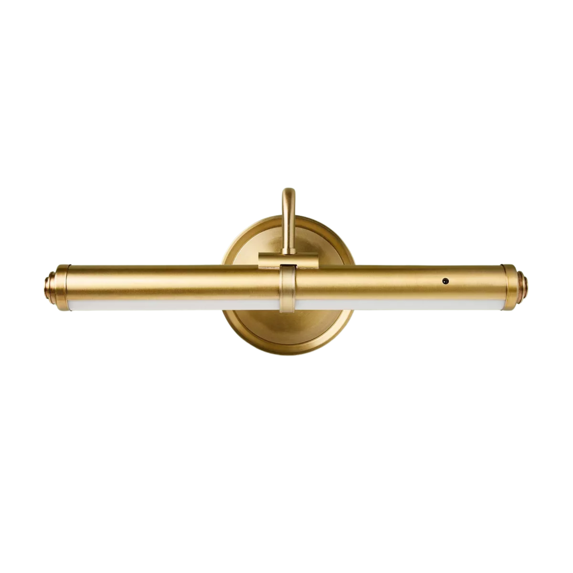 a brass artwork light